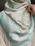 CARYS SQUARE SCARF (MINT GREEN)